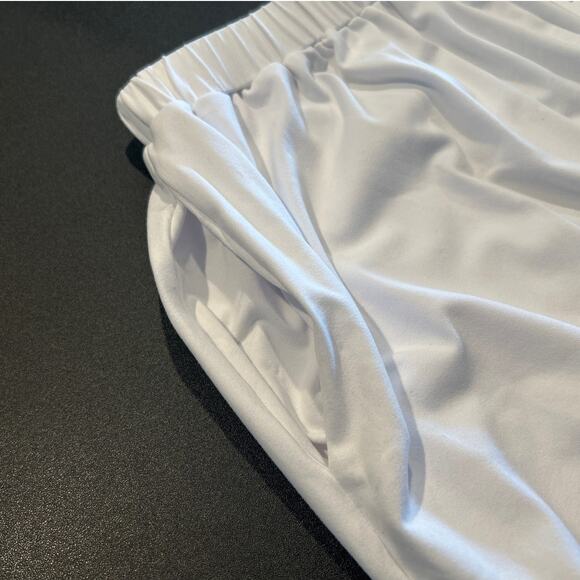 NWT Susana Monaco White Joggers, Women's Size Medium - Picture 7 of 7